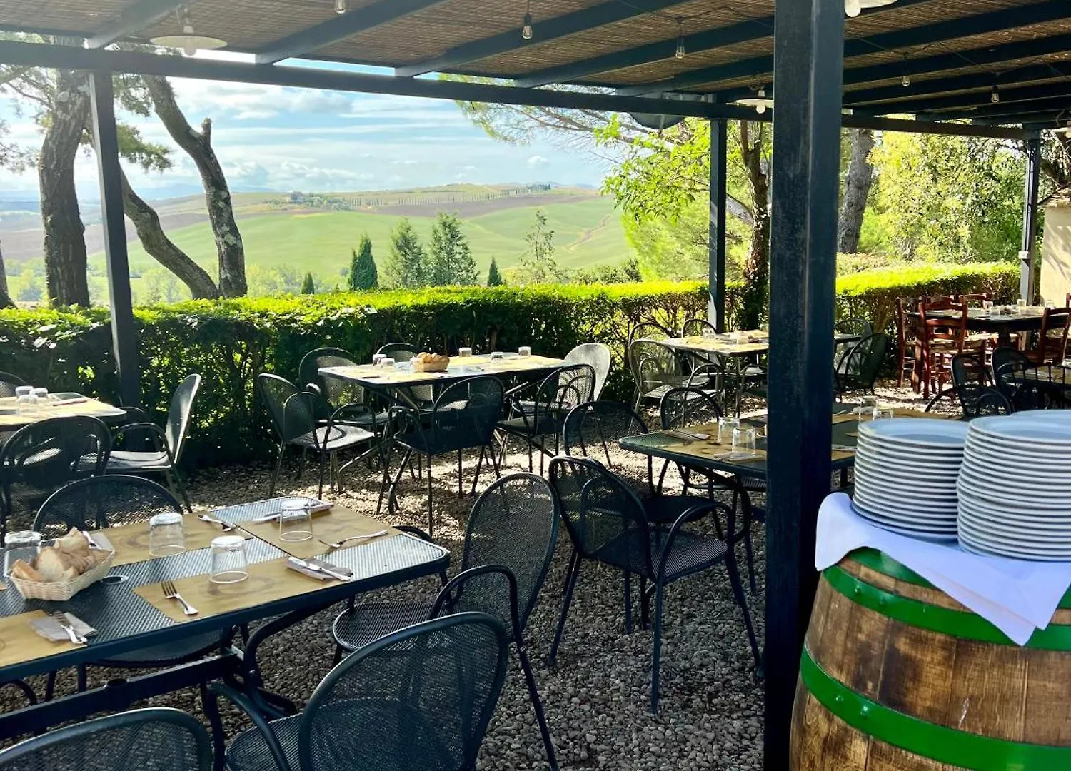 Agriturismo Pometti - Fattoria La Selva Trequanda Frühstückspension